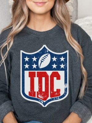 Idc Football Tee Football Playoffs T Shirt I Dont Care Football Shirt Football Shirt Funny Super Bowl T Shirt Super Bowl 2023 Shirt Unique revetee 2