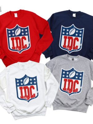 Idc Football Tee Football Playoffs T Shirt I Dont Care Football Shirt Football Shirt Funny Super Bowl T Shirt Super Bowl 2023 Shirt Unique revetee 3