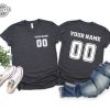 Custom Team Name And Number Customized Football Shirt Personalized Soccer Jersey Custom Baseball Jersey School Varsity Team Jersey Unique revetee 1