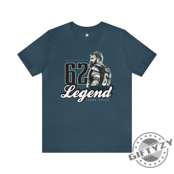 Jason Kelce Legend Tribute Shirt Celebrating 13 Seasons Of Eagles Greatness Tshirt Retirement Unisex Hoodie Trending Sweatshirt Philadelphia Football Fan Gear Shirt giftyzy 6