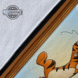 tigger fleece blanket for winnie the pooh friends fan gift sherpa cozy plush throw blankets 30x40 40x50 60x80 room decor gift laughinks 1 7