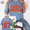 In My Chiefs Era Shirt Travis Kelce Swift Shirt Chiefs Afc Championship Chiefs Championship Shirt Karma Is The Guy On The Chiefs Unique revetee 1