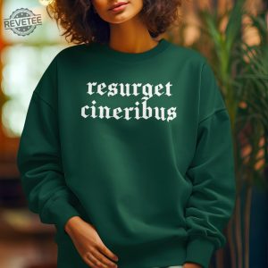 Resurget Cineribus Unisex Crewneck Sweatshirt Sports Football Fan Sweatshirt Latin Inspirational Gifts For Him Resurget Cineribus Shirt Unique revetee 6