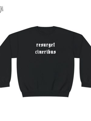 Aidan Hutchinson Resurget Cineribus Sweatshirt Crewneck Lions Sweatshirt Resurget Cineribus Shirt Unique revetee 3