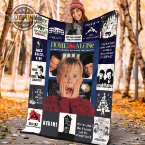 home alone fleece blanket funny gift for movies fan sherpa cozy plush throw blankets 30x40 40x50 60x80 room decor gift laughinks 1 4