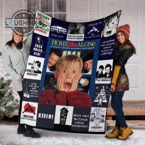 home alone fleece blanket funny gift for movies fan sherpa cozy plush throw blankets 30x40 40x50 60x80 room decor gift laughinks 1 5