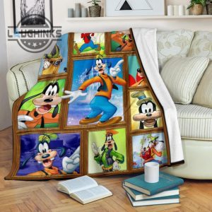 goofy fleece blanket funny cartoon for bedding decor sherpa cozy plush throw blankets 30x40 40x50 60x80 room decor gift laughinks 1 1