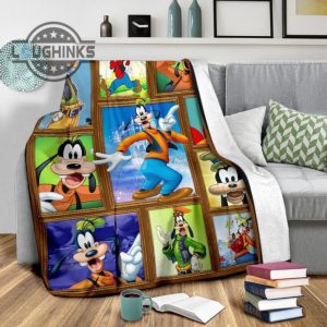 goofy fleece blanket funny cartoon for bedding decor sherpa cozy plush throw blankets 30x40 40x50 60x80 room decor gift laughinks 1 3