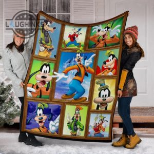 goofy fleece blanket funny cartoon for bedding decor sherpa cozy plush throw blankets 30x40 40x50 60x80 room decor gift laughinks 1 5