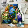 peter pan fleece blanket funny gift idea sherpa cozy plush throw blankets 30x40 40x50 60x80 room decor gift laughinks 1