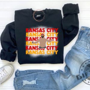 Jason Kelce Shirt Kansas City Football Tshirt Hype Man Hoodie Sweatshirt For Chiefs Fan Shirt For Football Fan Gift For Kansas City Fan giftyzy 3