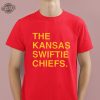 The Kansas Swiftie Chiefs Shirt Unique Taylor Swift Super Bowl Chiefs Afc Championship Shirt Kc Chiefs Shirt Nfc Championship Shirts revetee 1
