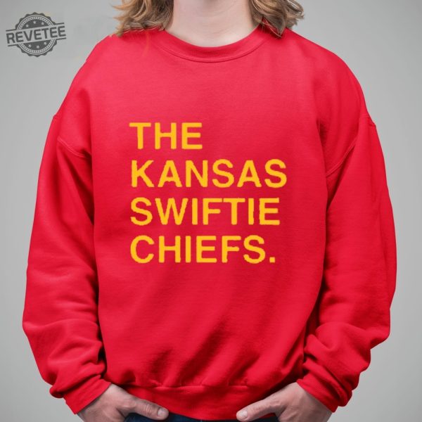 The Kansas Swiftie Chiefs Shirt Unique Taylor Swift Super Bowl Chiefs Afc Championship Shirt Kc Chiefs Shirt Nfc Championship Shirts revetee 2