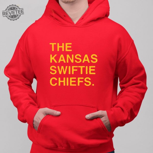 The Kansas Swiftie Chiefs Shirt Unique Taylor Swift Super Bowl Chiefs Afc Championship Shirt Kc Chiefs Shirt Nfc Championship Shirts revetee 3