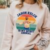 Jason Kelce Swift Jersey The Eras Tour Shirt American Football Tshirt Swift Kelce Hoodie Eras Tour 87 Sweatshirt Loving Him Shirt giftyzy 2