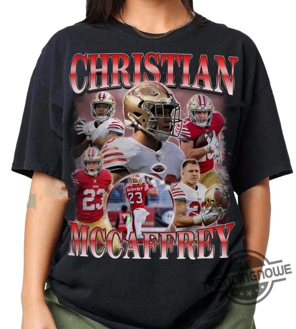Vintage Christian Mccaffrey Shirt 49Ers Nfc Championship Shirt Gift For Fans trendingnowe 2
