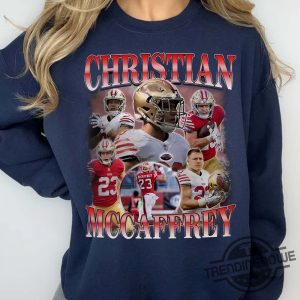 Vintage Christian Mccaffrey Shirt 49Ers Nfc Championship Shirt Gift For Fans trendingnowe 3