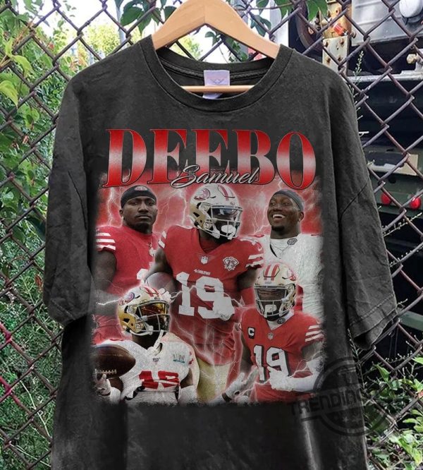 Vintage Deebo Samuel Shirt Samuel Shirt Football Sweatshirt Football Vintage 90 San Francisco Shirt 49Ers Nfc Championship Shirt trendingnowe 1