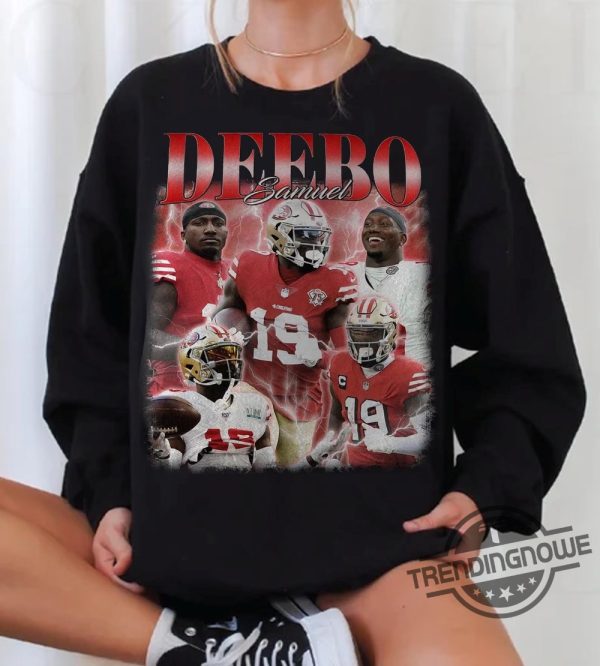 Vintage Deebo Samuel Shirt Samuel Shirt Football Sweatshirt Football Vintage 90 San Francisco Shirt 49Ers Nfc Championship Shirt trendingnowe 2