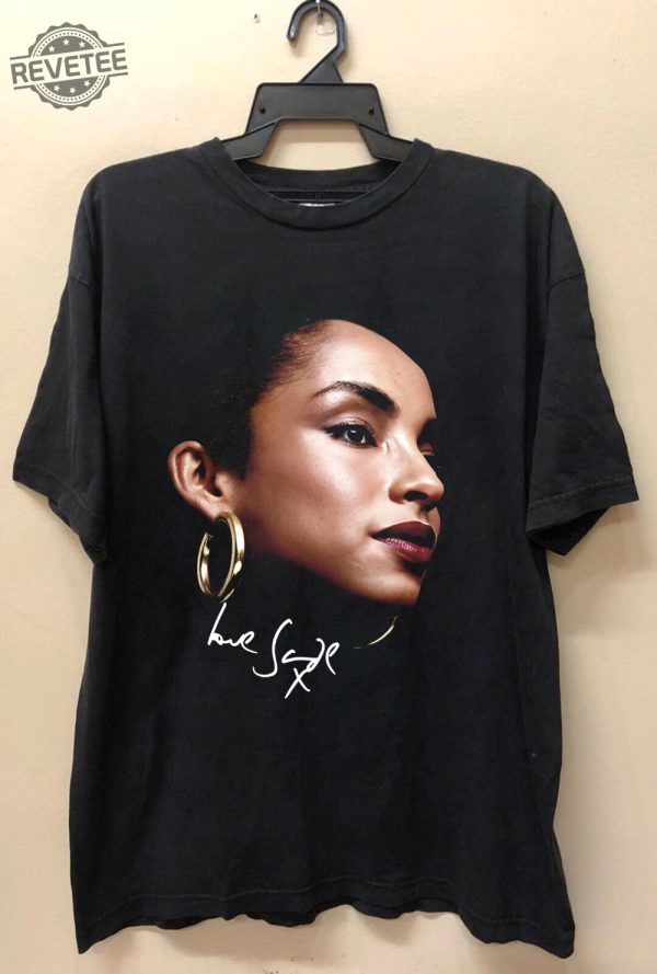 Sade Adu World Tour T Shirt Sade T Shirt Music Tour 2023 Clothing Rap Hip Hop Graphic T Shirt Gift For Men Women Unisex Shirt Unique revetee 1