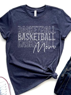 Basketball Mom Shirt Basketball Mom Gift New Mom Shirt Mother Day Shirt Cute Mom Gift Funny Mom Gift Gift For Her Game Day T Shirt Unique revetee 2 1