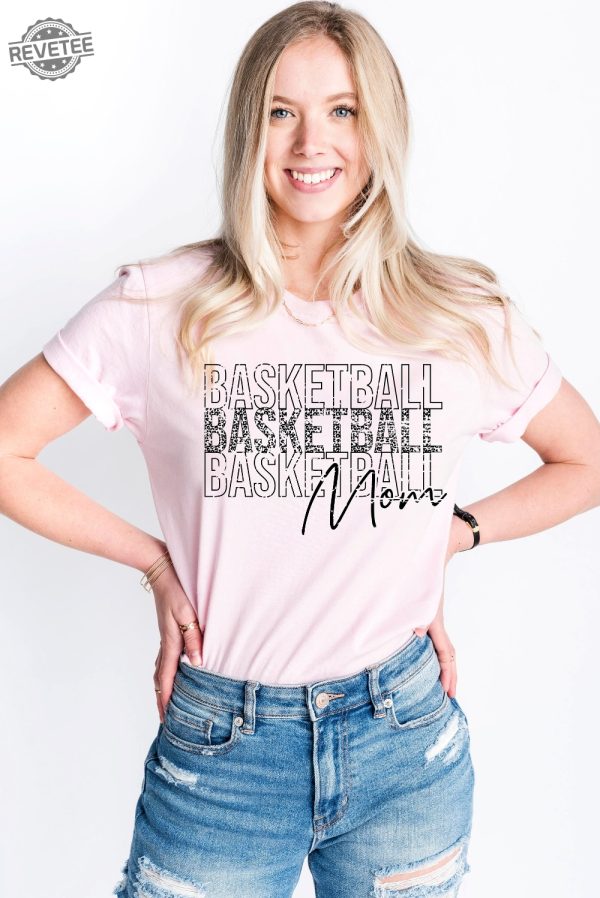 Basketball Mom Shirt Basketball Mom Gift New Mom Shirt Mother Day Shirt Cute Mom Gift Funny Mom Gift Gift For Her Game Day T Shirt Unique revetee 3 1