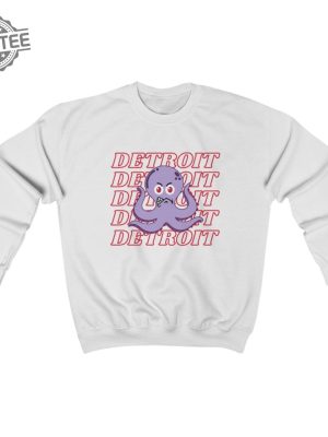 Detroit Sweatshirt Unisex Sweatshirt Detroit Sweatshirt Detroit Red Wings Sweatshirt Detroit Red Wings Hoodie Red Wings Octopus Red Wings Open House revetee 2