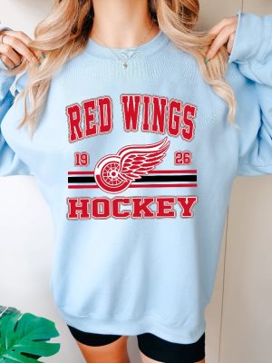 Vintage 90S Detroit Red Wings Shirt Detroit Red Wings Sweatshirt Detroit Red Wings Hoodie Red Wings Octopus Red Wings Open House revetee 2