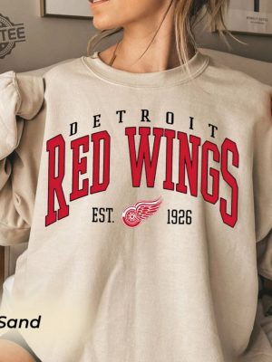 Vintage Detroit Red Wings Sweatshirt Red Wings Tee Detroit Red Wings Sweatshirt Detroit Red Wings Hoodie Red Wings Octopus Red Wings Open House revetee 2