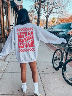 Detroit Hockey Sweatshirt Red Wings Hockey Shirt Detroit Red Wings Sweatshirt Detroit Red Wings Hoodie Red Wings Octopus Red Wings Open House revetee 5