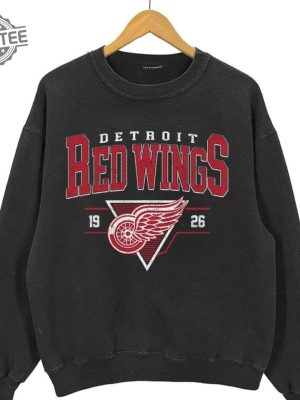 Vintage 90S Detroit Red Wings Shirt Detroit Red Wings Sweatshirt Detroit Red Wings Hoodie Red Wings Octopus Red Wings Open House revetee 2 1