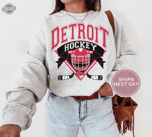 Detroit Sweatshirt Detroit Hockey Sweatshirt Detroit Red Wings Sweatshirt Detroit Red Wings Hoodie Red Wings Octopus Red Wings Open House revetee 1