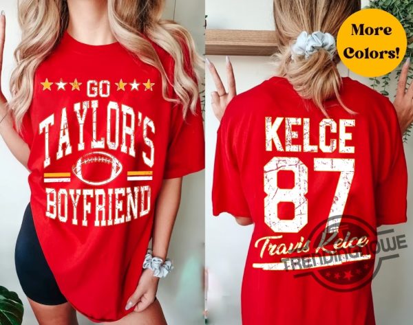 In My Chiefs Era Shirt Travis Kelce Swift Shirt Football Chiefs Jersey Shirt Travis Kelce Football Nfl Tshirt Taylor And Travis Sweatshirt trendingnowe 2 1