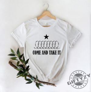 Come And Take It Razor Wire Shirt Texas Tshirt Political Hoodie Texas Strong Election Sweatshirt Secure Our Borders Barbed Wire Shirt giftyzy 3