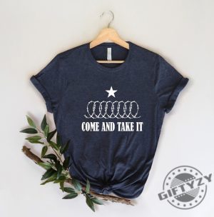 Come And Take It Razor Wire Shirt Texas Tshirt Political Hoodie Texas Strong Election Sweatshirt Secure Our Borders Barbed Wire Shirt giftyzy 4