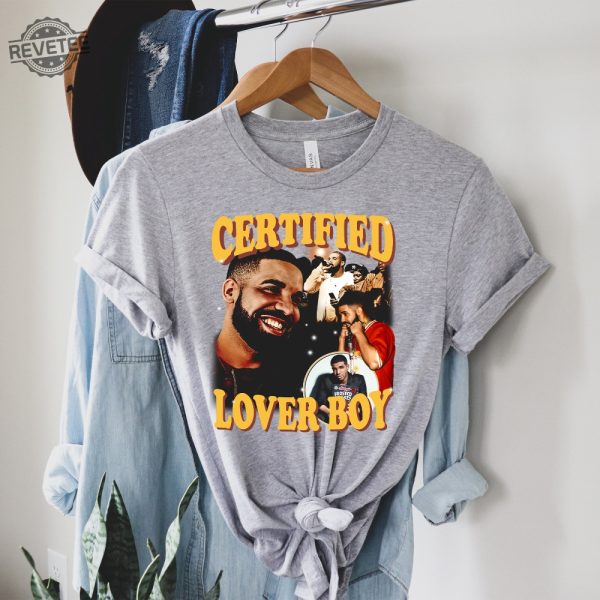 Retro Drake Rap T Shirt Certified Lover Boy Tee Funny Drake Shirt Drake Rap Shirt Drake Shirt Drake Tour Shirt Trendy Drake Meme Gift Unique Drake Bbl revetee 1