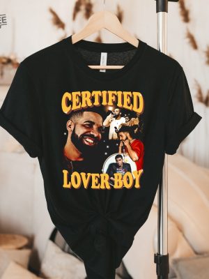 Retro Drake Rap T Shirt Certified Lover Boy Tee Funny Drake Shirt Drake Rap Shirt Drake Shirt Drake Tour Shirt Trendy Drake Meme Gift Unique Drake Bbl revetee 2