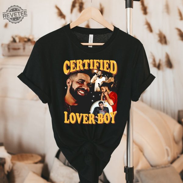 Retro Drake Rap T Shirt Certified Lover Boy Tee Funny Drake Shirt Drake Rap Shirt Drake Shirt Drake Tour Shirt Trendy Drake Meme Gift Unique Drake Bbl revetee 2