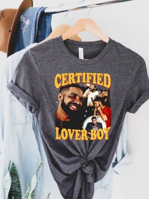 Retro Drake Rap T Shirt Certified Lover Boy Tee Funny Drake Shirt Drake Rap Shirt Drake Shirt Drake Tour Shirt Trendy Drake Meme Gift Unique Drake Bbl revetee 4