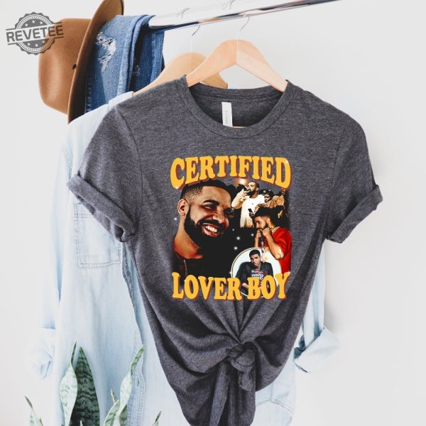 Retro Drake Rap T Shirt Certified Lover Boy Tee Funny Drake Shirt Drake Rap Shirt Drake Shirt Drake Tour Shirt Trendy Drake Meme Gift Unique Drake Bbl revetee 4