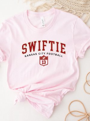 Swiftie Fans Shirt Swiftie Football T Shirt Kansas City Football Tee In My Chiefs Era Shirt Taylor Swift Misfits Shirt Super Bowl Taylors Version Unique revetee 2