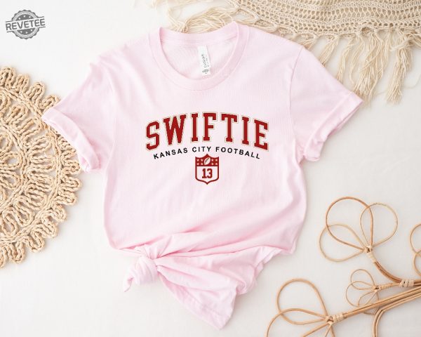 Swiftie Fans Shirt Swiftie Football T Shirt Kansas City Football Tee In My Chiefs Era Shirt Taylor Swift Misfits Shirt Super Bowl Taylors Version Unique revetee 2
