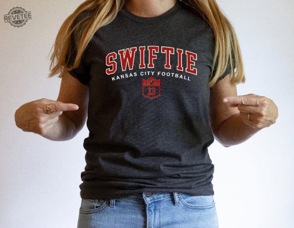 Swiftie Fans Shirt Swiftie Football T Shirt Kansas City Football Tee In My Chiefs Era Shirt Taylor Swift Misfits Shirt Super Bowl Taylors Version Unique revetee 3