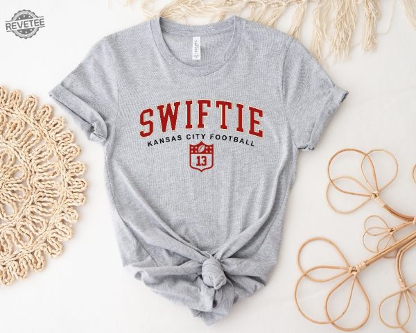 Swiftie Fans Shirt Swiftie Football T Shirt Kansas City Football Tee In My Chiefs Era Shirt Taylor Swift Misfits Shirt Super Bowl Taylors Version Unique revetee 4