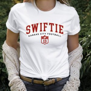 Swiftie Fans Shirt Swiftie Football T Shirt Kansas City Football Tee In My Chiefs Era Shirt Taylor Swift Misfits Shirt Super Bowl Taylors Version Unique revetee 5