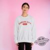 Karma Is My Boyfriend Sweatshirt Karma 87 Shirt Super Bowl Kelce Taylor Swift Chiefs Eras Tour Sweatshirt trendingnowe 3