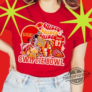 Taylor Swift Super Bowl Shirt Sweatshirt Kelce Shirt Swiftie Football Shirt Vintage Swift Shirt Swiftie Girl Sweatshirt trendingnowe 3