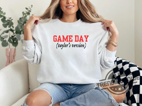 Vintage Taylor Swift Super Bowl Shirt Game Day Taylors Version Shirt Taylors Boyfriend Shirt Football Shirt trendingnowe 4