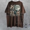 Three Raccoons Vintage Graphic Shirt Retro Raccoon Moon Tshirt Raccoon Lovers Funny Raccon Hoodie Oversized Washed Sweatshirt Raccoon Gifts giftyzy 4