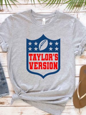 Tays Version Football Sweatshirt Go Taylors Boyfriend Sweatshirt Eye Catching Concert Shirt Taylor Swift Super Bowl Party Taylor Swift Super Bowl Shirt Unique revetee 2